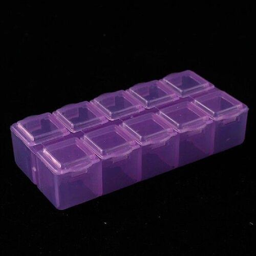 Tool Parts Organizer Container Storage Box Plastic Storage