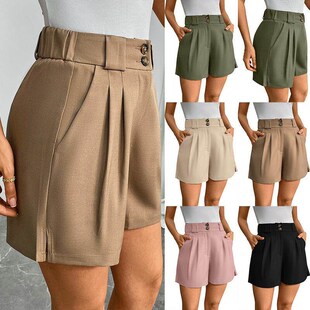 Womens wide legged suit shorts 女装阔腿西装短裤女