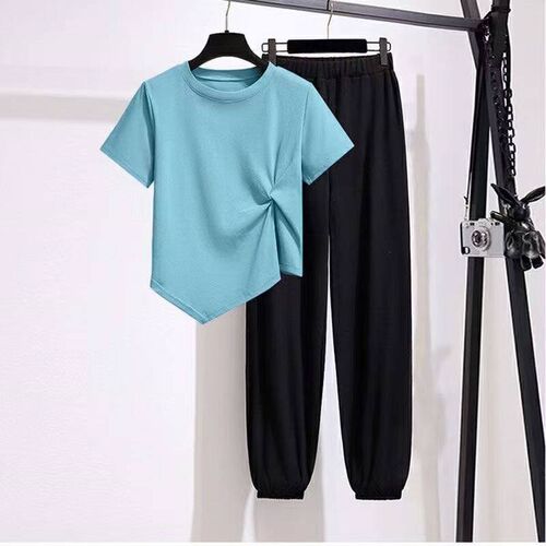 Summer Top Slim Look Fashion Age-reducing Casual Foot Pants