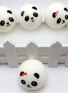 7CM Squishy Panda Bun Sss Reliever Ball Slow Rising Decompre