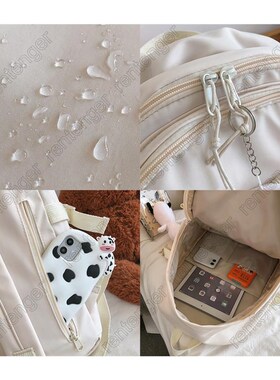 dent Backpack Lady Cute School Bag Female Cool Book Backpack