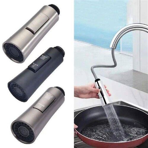 Durable Plastic Faucet Adapter Pull-out Type Anti-splash