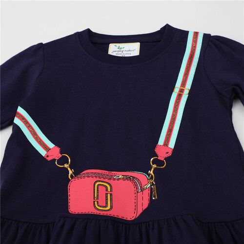 Jumping Meters Princess Girls Dresses For Autumn Winter Chil