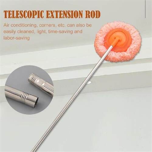 Adjustable Upgraded Cleaning 60 Spin Mop Handle