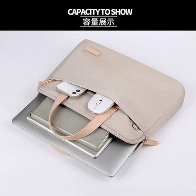 Lightweight Laptop Bag Portable Women Business Shoulder Mess