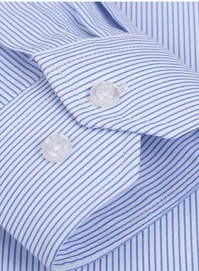Quality Plus Size S To 8xl Formal Shirts for Men Striped Lon