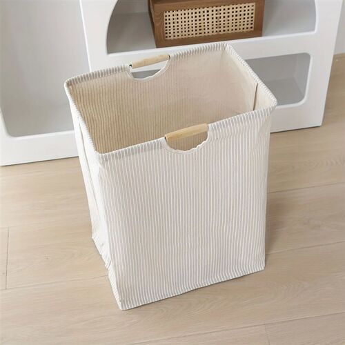 1pc Large Dual-handle Laundry Hamper, Dirty Clothes Hamper F