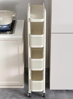 Kitchen Multi-Functional Storage Trolley Vegetables Baskets
