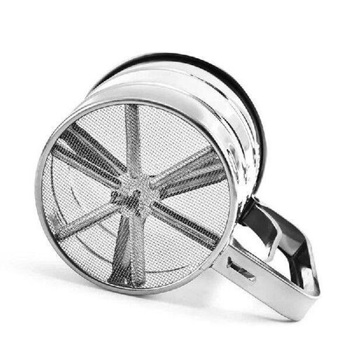 Stainless Steel Flour Sieve Cup Powder Sieve Mesh Kitchen