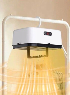 Small Clothes Dryer Three-Speed Thermostat Adjustable