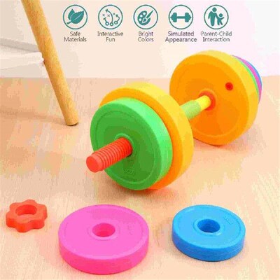 Adjustable Heavy Dumbbells Exercise Children Kids Gym Toy