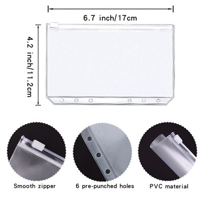 2024 A5 A6 Budget Binder Planner With 12 Pieces Cash Envelop