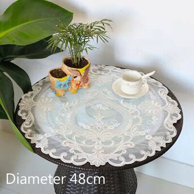NEW Embroidery table place mat Christmas Flower rose Cloth m