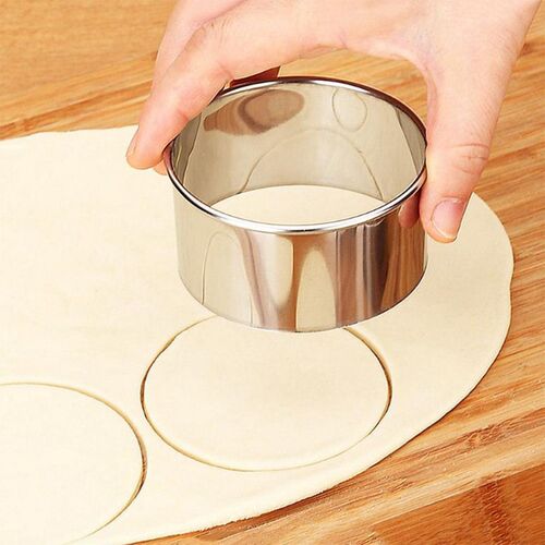 Stainless steel dumpling skin mold, dumpling making tool, d