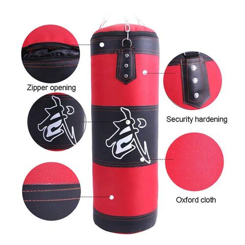 Punch Sandbag Durable Boxing Heavy Punch Bag With Metal Chai