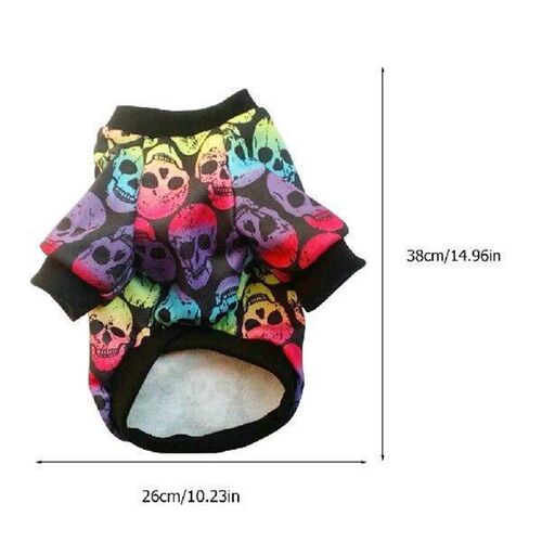 Halloween Pet Sweatshirt Dog Sweater Coat Cloth Creative