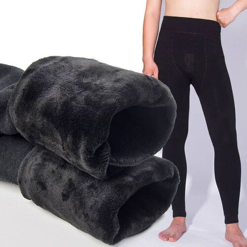 Mens Leggings Warm Thermal Pantyhose Thicken Stocking Winter