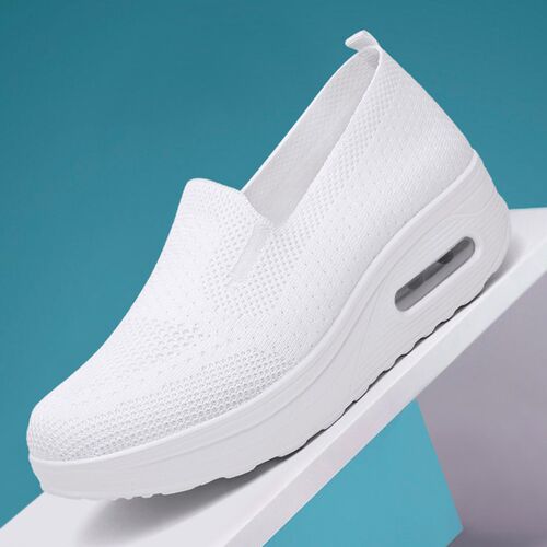 Hot Sale Platforms Weave Women Slip on 2023 New Spring Sprin