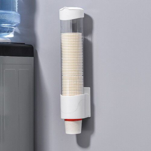 Dustproof Paper Cup Dispenser Wall-Mounted Water Dispenser