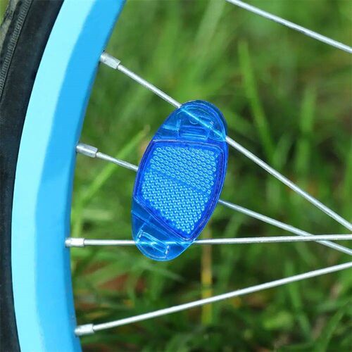 4Pcs Bicycle Bike Spoke Reflector Safety Warning Light Wheel