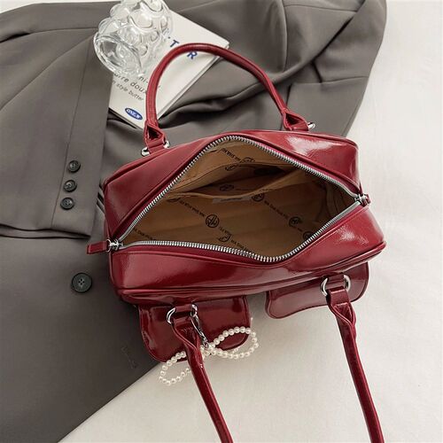 Fashionable Underarm Bow Bag for Women 2024 Korean Edition N