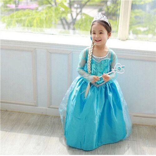 Fancy Baby Princess Cosplay Dress for Girls Clothing Wear Ha