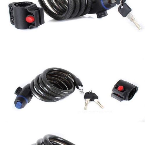 mor bike cycle bicycle scooter securi wire cle lock
