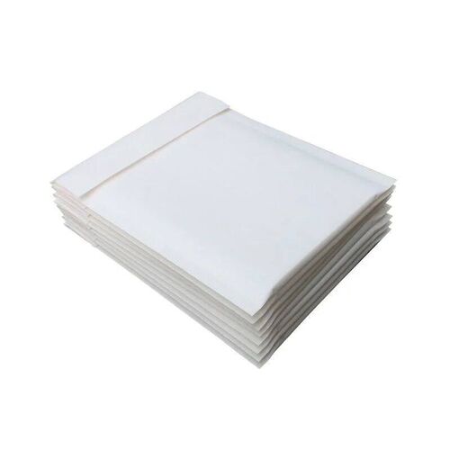 #000 4x8inch 120x175mm White Kraft Paper Bubble Envelopes Ba