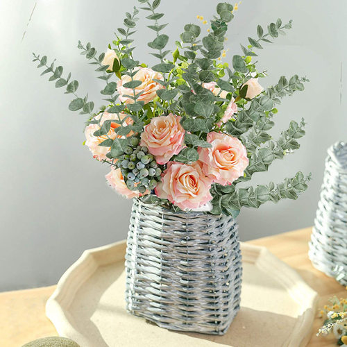 DIY Artificial Eucalyptus Wall Hanging Decor Greenery Boho H