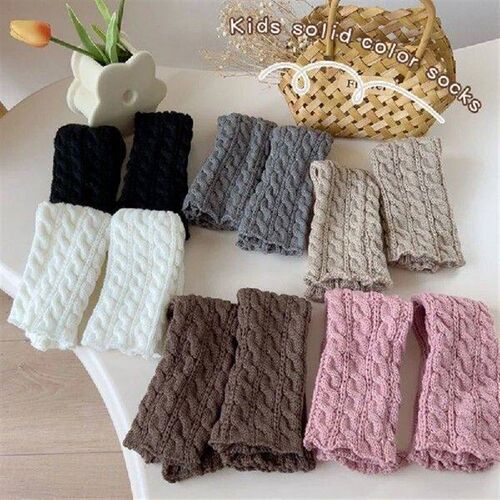 Girl Knee High Socks for Dress Toddler Winter Slouchy Socks