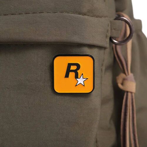 Game Five-pointed Star GTA R Brooch Grand Theft Auto Rocksta