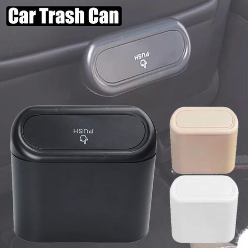 Car Trash Can Car Seat Back Door Hanging Storage Box Multi-f
