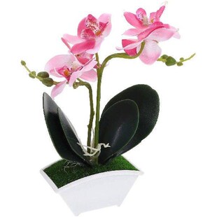 Simulation Phalaenopsis Artifical Potted Decor Artificial