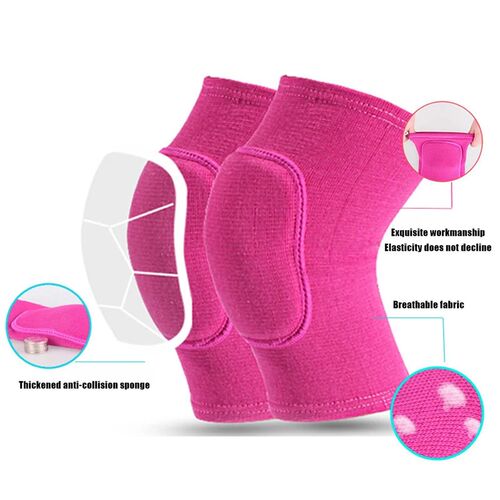 2pcs Sports Compression Knee Pads Elastic Knee Protector Thi