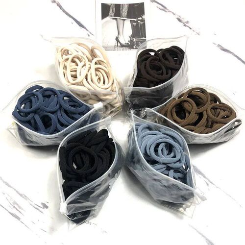20/50PCS/Set Hair Bands for Women Girl Basic Hair Rubber Tie