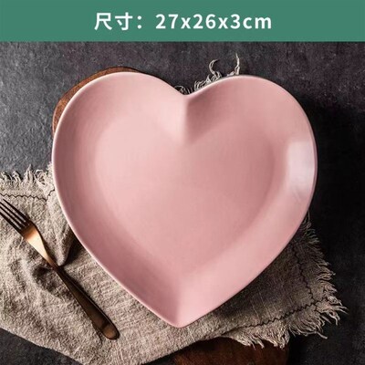 dinner plates ceramic steak plate dishes 西餐盘 western food