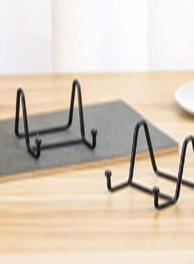 4 Pcs Metal Display Stand Art Magazine Display Stand