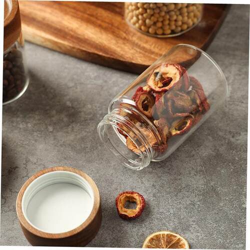 kitchen food glass storage container box can tee bottle pot