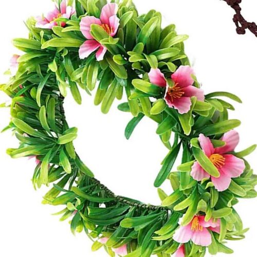 Simulation Cherry Blossom Wreath Hair Accessory Cute Flower