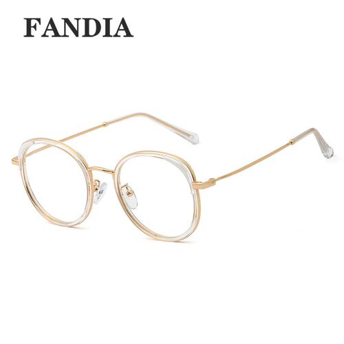 -95586 Retro literary anti-blue light frame mirror female fa