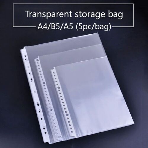 Diary 2021 A5 B5 A4 Transparent Loose Leaf Binder Notebook I