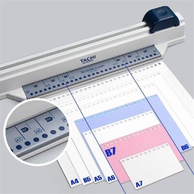 Easy Slide 30 Hole Puncher Machine for Binder Note