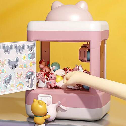 Mini claw machine clip large figure-size egg twisting machin