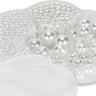 Round Pearl Perforated Pearl Smoother for Decorating Your fo