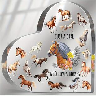 Equestrian Enthusiasts Dream: Acrylic Horse Lover Sign - Pe