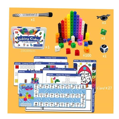 New Rainbow Montessori Math Link Building Blocks Educational