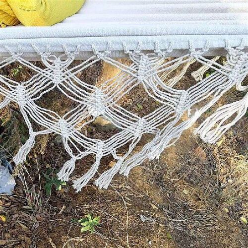 Hammock Chair Nest Swings Hanging-Net Macrame Boho Garden