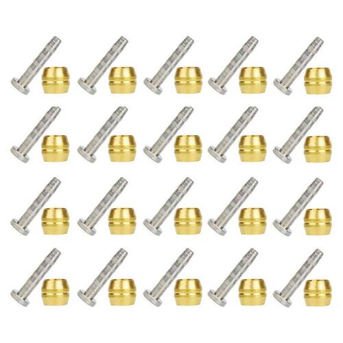 20Pcs Bicycle Brake Olive Brass Connecting Insert Kit for Sh