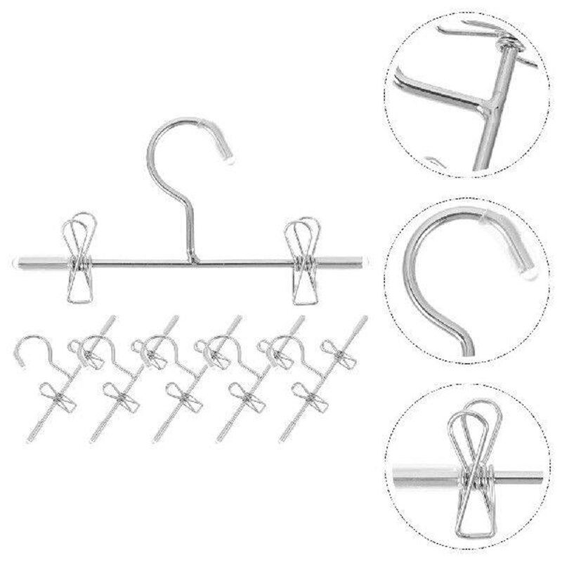 6 Pcs Mini Hanger Clothes Rack Coat Hangers House Supplies