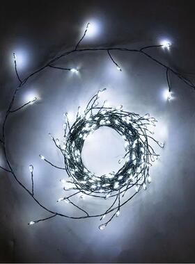 42M LED Fairy Light Copper wire Cluster String Lights Christ